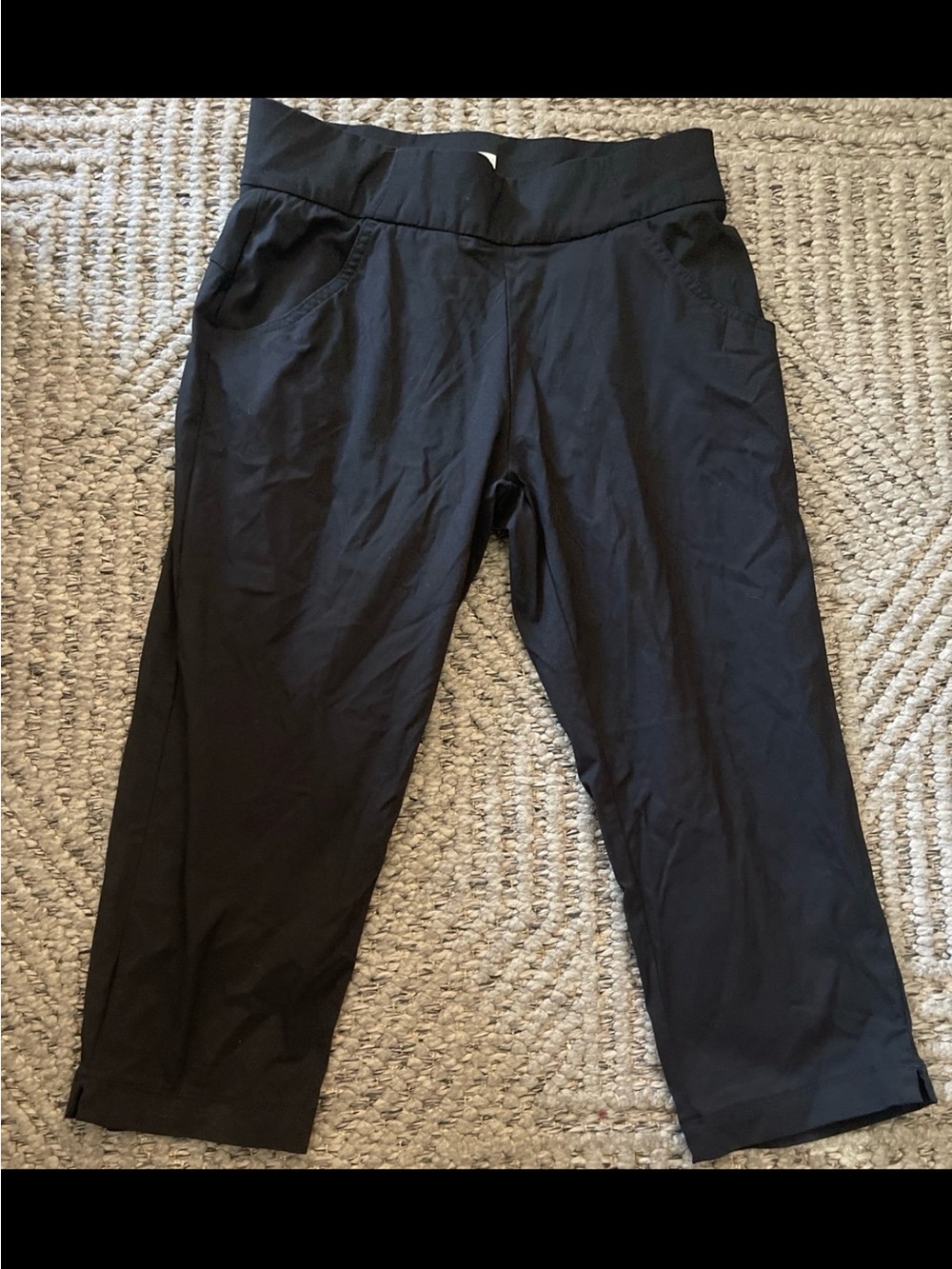 Columbia Black Women's Cropped Performance Leggings